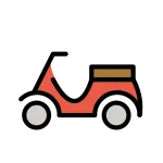 Motor Scooter SVG Icon